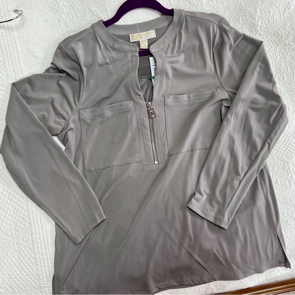Michael Kors Gray Top - Picture 8 of 9